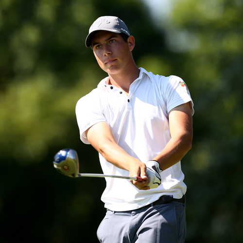 KLAGENFURT,AUSTRIA,28.MAY.17 - GOLF - International Amateur Championship, Men, GC Seltenheim. Image shows Stefan Meyer (AUT). Photo: GEPA pictures/ Daniel Goetzhaber